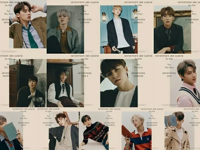 「SEVENTEEN」カムバック、正規3rdアルバム「An Ode」ティーザー公開...成熟+叙情美（提供:News1）