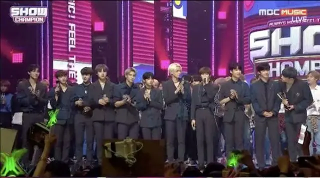 「X1」、デビューするなり「SHOW CHAMPION」で1位（提供:OSEN）
