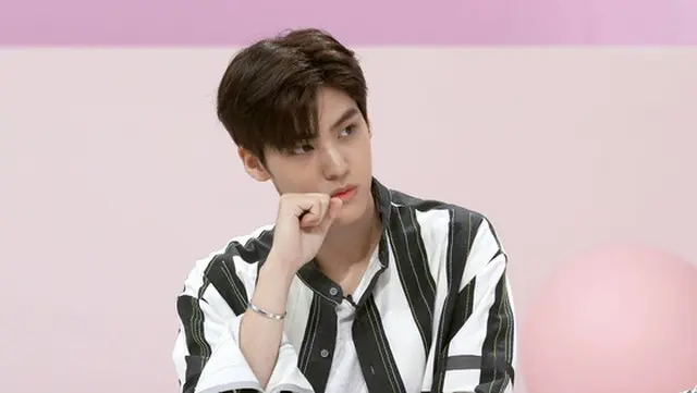 歌手ソン・ユビン（MYTEEN）が4日、JTBCのバラエティ「今日の運勢」に出演した。（提供:news1）
