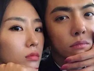 KangNam、イ・サンファ“プレ夫婦”…顔をくっつけツーショット公開、似ていくカップル