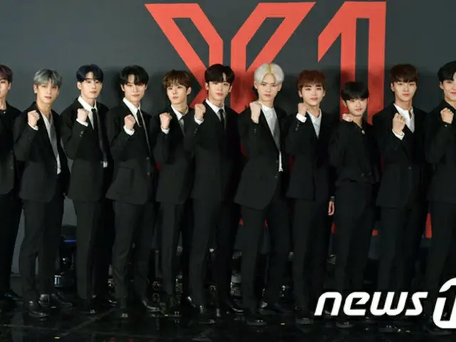 Mnetのサバイバルオーディション番組「PRODUCE X 101」から誕生したグループ「X1」が、理想的なデビューを果たしたと話題になっている。（写真提供:news1）