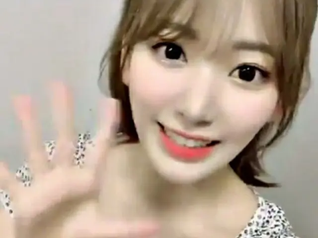 「IZ*ONE」宮脇咲良、愛情あふれる動画でファンにパワー注入（写真提供:OSEN）
