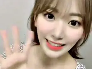 【トピック】「IZ*ONE」宮脇咲良、愛情あふれる動画でファンにパワー注入