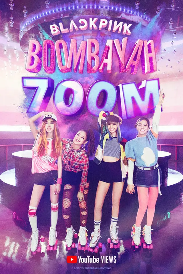「BLACKPINK」、デビュー曲「BOOMBAYAH」MV7億ビューを突破＝K-POPグループ初”7億ビューMV”2編保有（画像:OSEN）