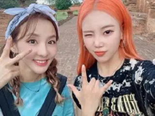 「MOMOLAND」ジュイ、パク・サンダラとの友情をアピール…「大好き」
