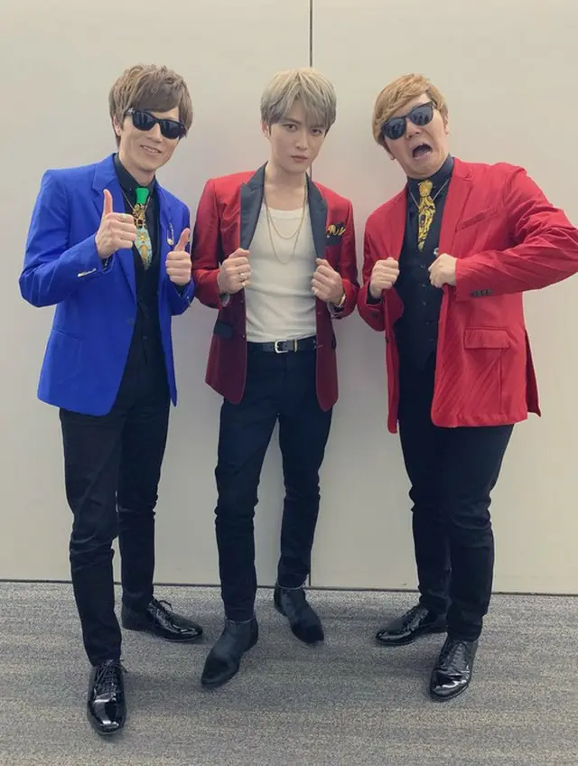 人気YouTuberのヒカキン（HIKAKIN）がジェジュンとの写真を公開して話題になっている。（写真提供:OSEN）