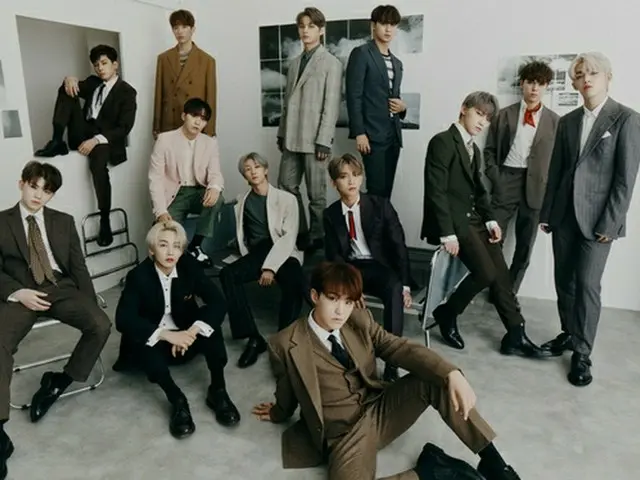 「SEVENTEEN」、3rdアルバムの初動売上70万突破で新記録（提供:news1）