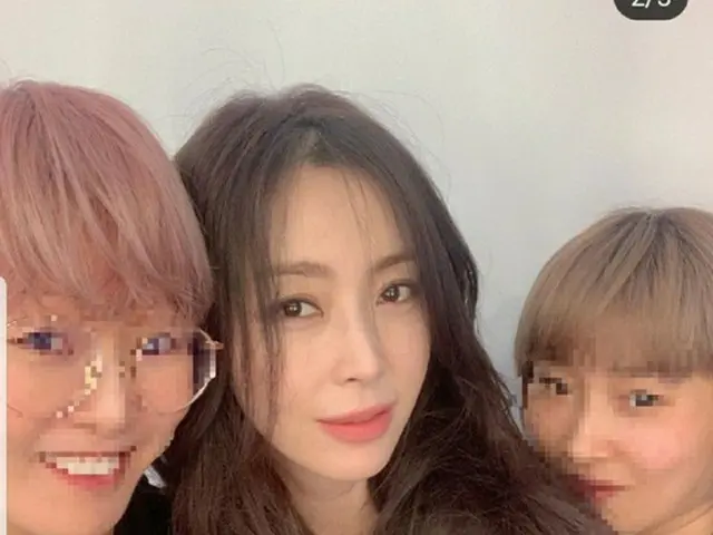 韓国女優ソン・ユナが、美しすぎる近況写真を話題になっている。（写真提供:OSEN）