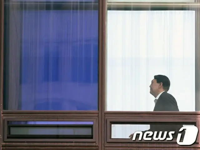 30日、ソウルの大検察庁でのユン検察総長（提供:news1）