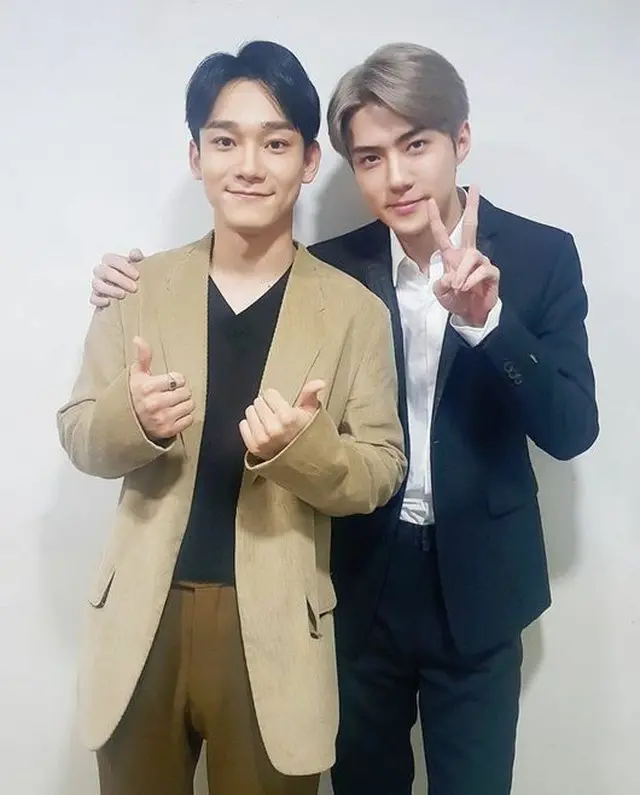 チェン＆セフン（EXO）、音楽会でも一緒の仲…温かい友情（提供:Osen）
