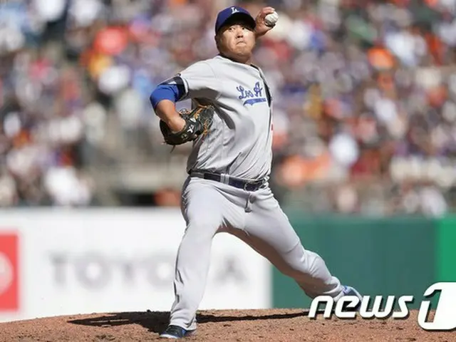＜MLB＞リュ・ヒョンジン、地区シリーズ第3戦で先発登板へ＝第2戦はカーショウ（提供:news1）