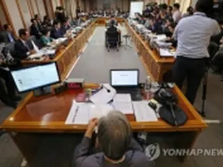 韓国国会常任委が国政監査　法制司法委は法相疑惑で攻防か