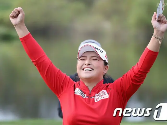 ＜女子ゴルフ＞1年6か月ぶりに優勝チャン・ハナ、世界ランク24ランクアップの53位に（提供:news1）