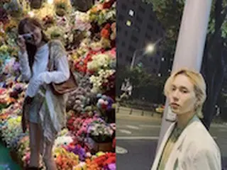ヒョナ、イドン…お互いに撮った写真？花の中輝く美貌爆発ビジュアル