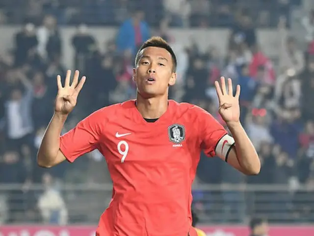 ＜W杯アジア予選＞“キム・シンウク4得点”韓国代表、スリランカに8-0で大勝（提供:OSEN）