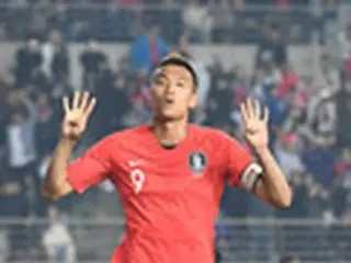 ＜W杯アジア予選＞“キム・シンウク4得点”韓国代表、スリランカに8-0で大勝