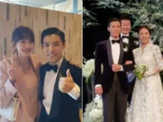KangNam＆イ・サンファ結婚式、キム・ヨナやユ・イニョンら豪華スター出席でまるで授賞式