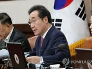 台風被害　韓国首相がお見舞い＝「早期復旧望む」