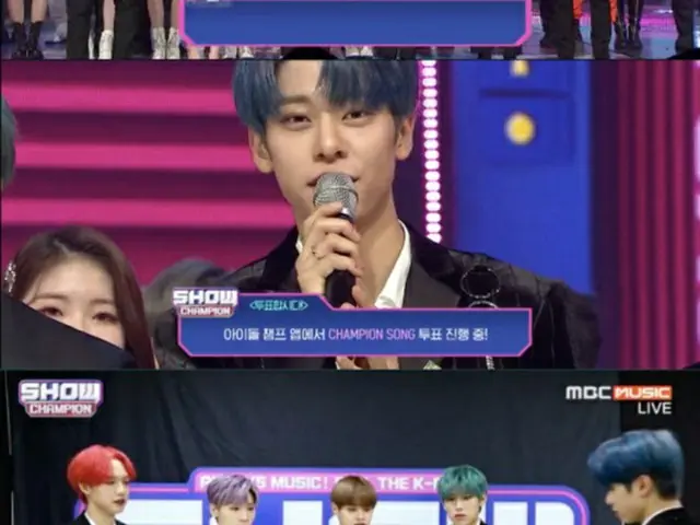 「AB6IX」、MBC「SHOW CHAMPION」1位で2冠（提供:OSEN）