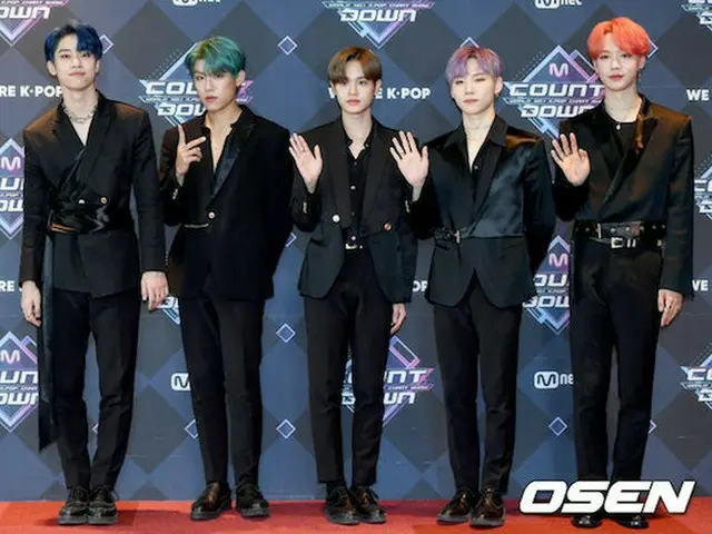 「AB6IX」、MカでATEEZ破り1位...3冠王疾走（提供:Osen）