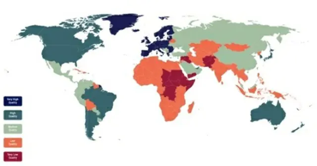２０１８年の国籍（市民権）価値ランキングで北朝鮮は世界１４１位だった＝（聯合ニュース）