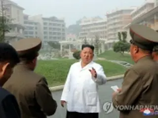 金正恩氏が温泉観光地区視察　「資本主義の金剛山とは対照的」