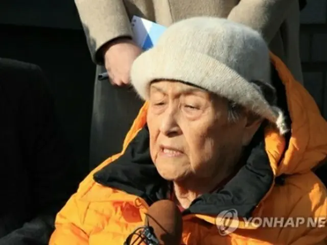 朝鮮女子勤労挺身隊被害者のイさん（資料写真）＝（聯合ニュース）