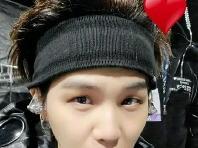 「防弾少年団」SUGAが、各国のファンに向けてメッセージを発信した。（提供:OSEN）