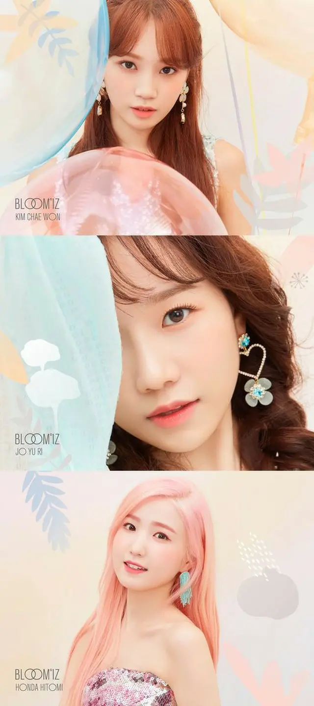 「IZ*ONE」、チェウォン・ユリ・仁美のオフィシャルフォト公開（提供:OSEN）