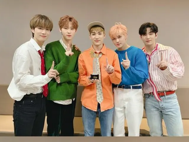 「NU’EST」が音楽番組4冠を達成した。（提供:OSEN）