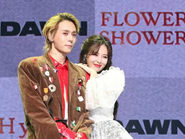 “カムバック”ヒョナ、DAWN（イドン）とのデュエット計画？「音楽的なスタイルが合わない」（提供:news1）