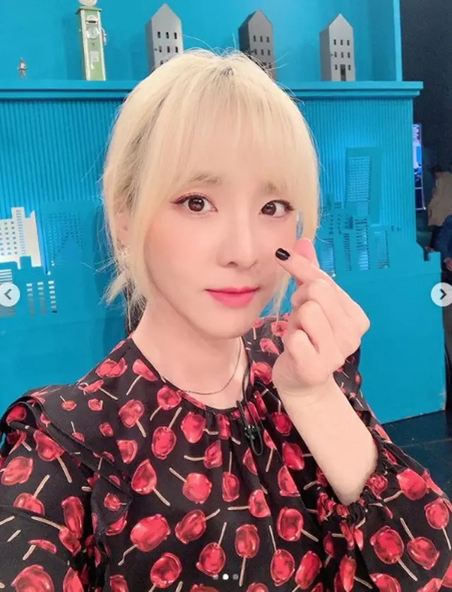 DARA（元2NE1）、より幼くなった金髪の人形…「女神美」もレベルUP（提供:Osen）