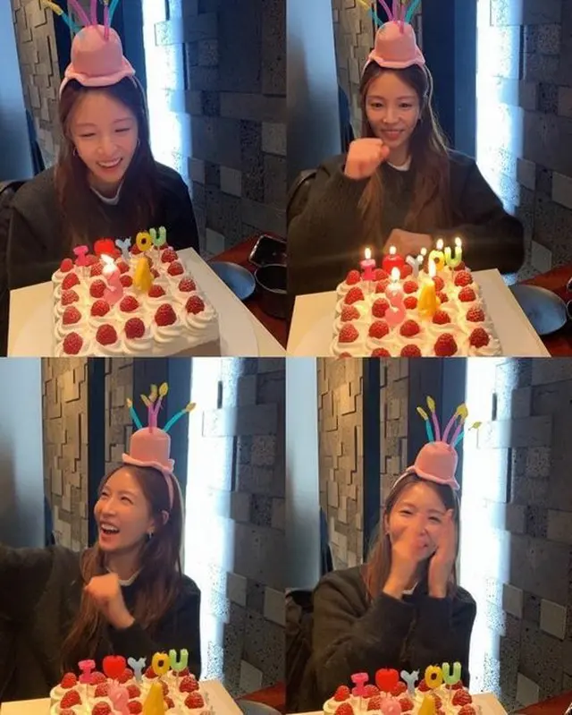 BoA「やった私の誕生日」、33歳の誕生日迎えケーキ認証ショット（提供:Osen）