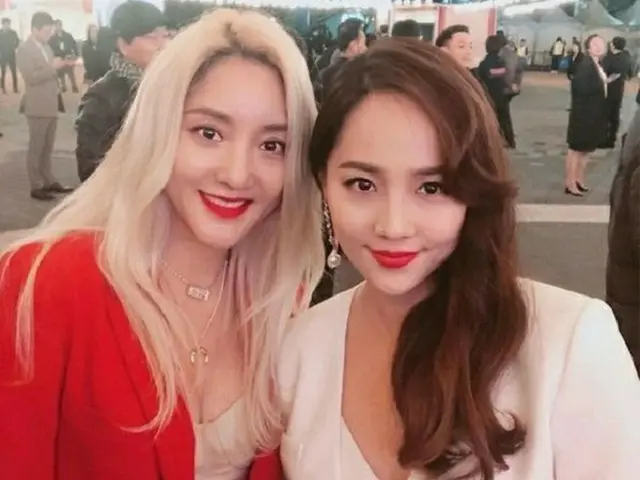 「S.E.S」のパダとユジンが、江陵国際映画祭で再会した。（提供:news1）