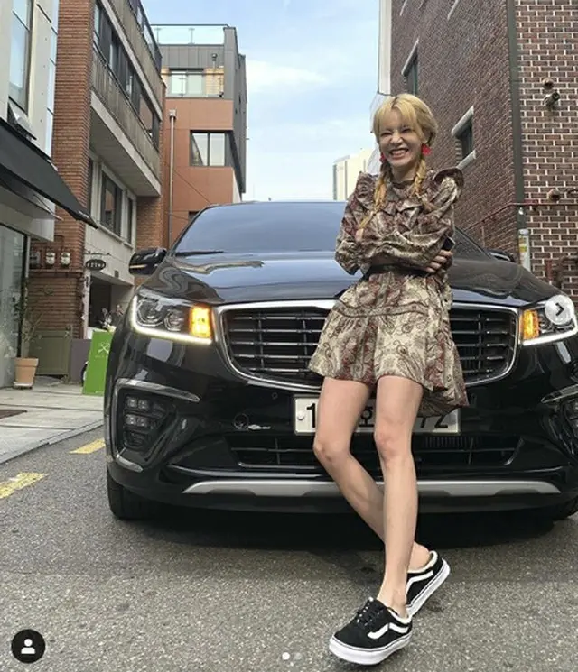 韓国ガールズグループ「AOA」のジミンが、明るい笑顔を見せた。 （写真提供:OSEN）