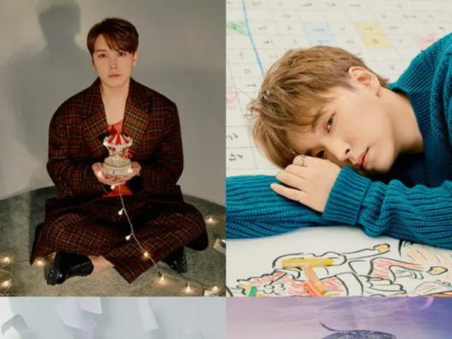 ソンミン（SUPER JUNIOR）、初のソロミニアルバム「Orgel」の冬の香り漂う予告イメージを公開（提供:OSEN）