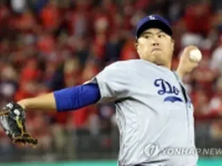 柳賢振投手　受賞逃すもアジア選手初の１位票獲得＝サイ・ヤング賞