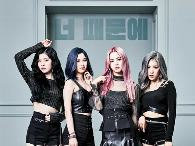 「SKY GIRLS‘」左から ルナ、ミレ、サヤ、カリナ（提供:WoW！Korea）