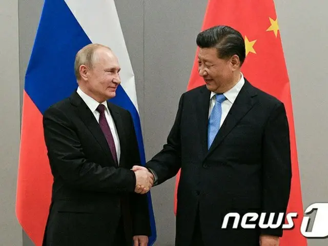 習近平中国国家主席とロシアのウラジミール・プーチン大統領 （提供:news1）