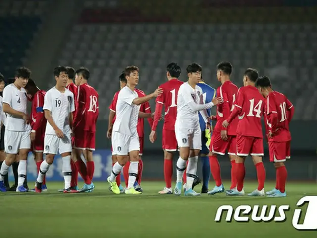 ＜W杯アジア予選＞北朝鮮、トルクメニスタン黒星（画像:news1/南北対決）