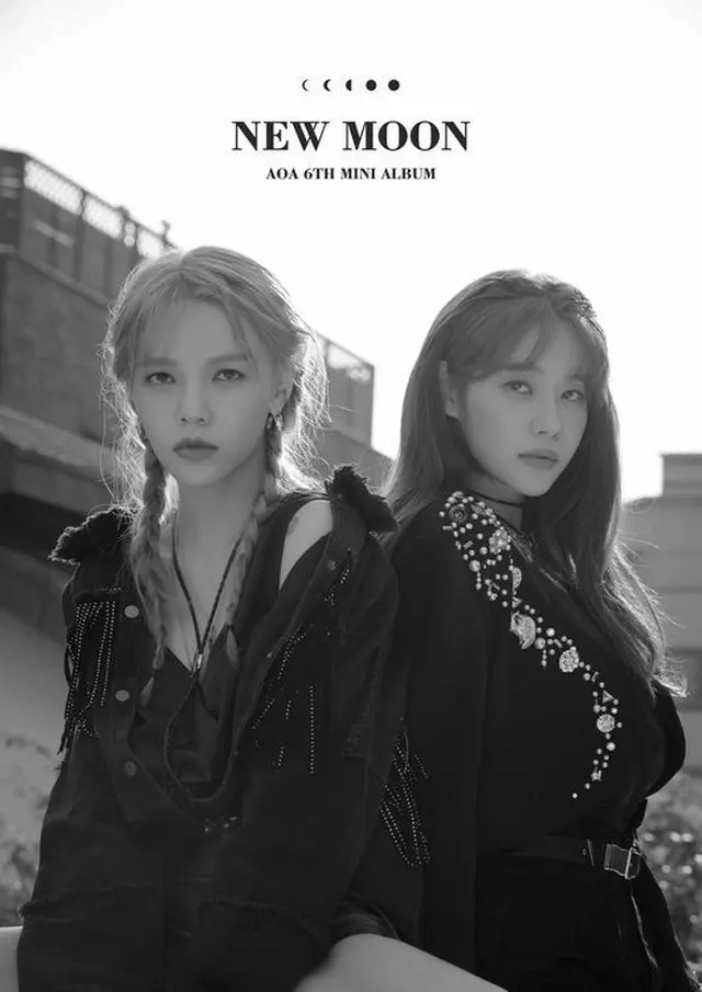「AOA」新曲ポスター公開…強烈なオールブラック、幻想的なムーンハンター（提供:Osen）