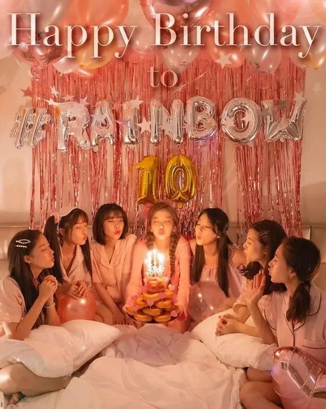 10周年を機に再結成した「RAINBOW」が明日、ファンたちと再会する。（提供:news1）