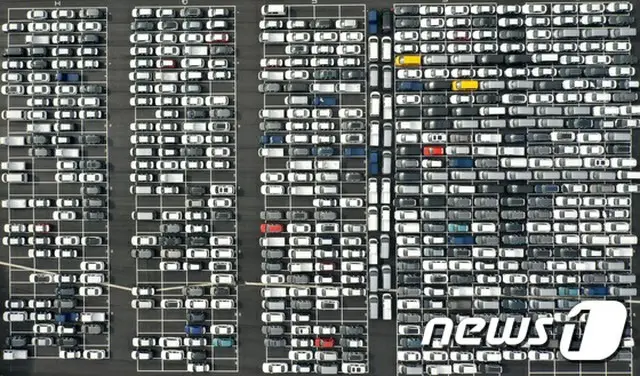 韓国龍仁（ヨンイン）市にある現代自動車の出庫センター（提供:news1）