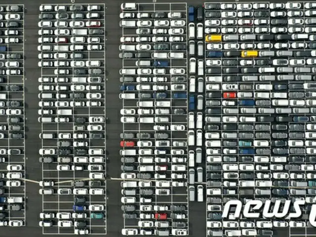韓国龍仁（ヨンイン）市にある現代自動車の出庫センター（提供:news1）