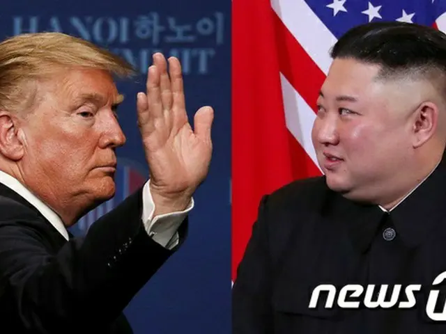 ドナルド・トランプ米国大統領と金正恩（キム・ジョンウン）北朝鮮国務委員長（提供:news1）