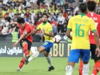サッカー韓国代表　ブラジルに０―３で完敗