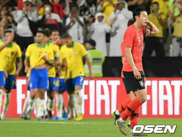“ベント監督体制初の3失点“韓国、ブラジルに0-3完敗