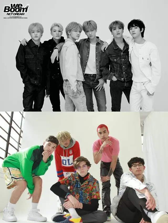 「NCT DREAM」、米人気ボーイズグループ「PRETTYMUCH」とコラボ（提供:OSEN）
