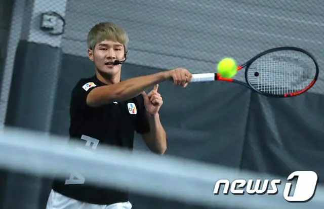 ＜男子テニス＞クォン・スンウ、次なる目標は「2020年メジャー大会初勝利」（画像:news1）