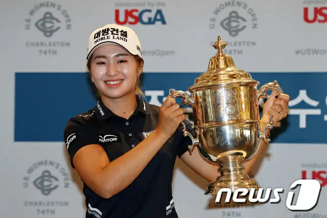 ＜女子ゴルフ＞“新人王”イ・ジョンウン6「多くの人に助けてもらい夢が叶った」（提供:news1）